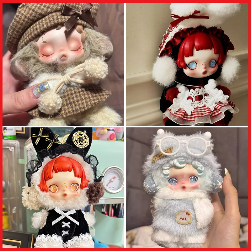 

Для 10 см Skullpanda V1 V2 виниловая кукла одежда серии L'Impressionnisme модные милые кукольные костюмы костюм нарядная одежда