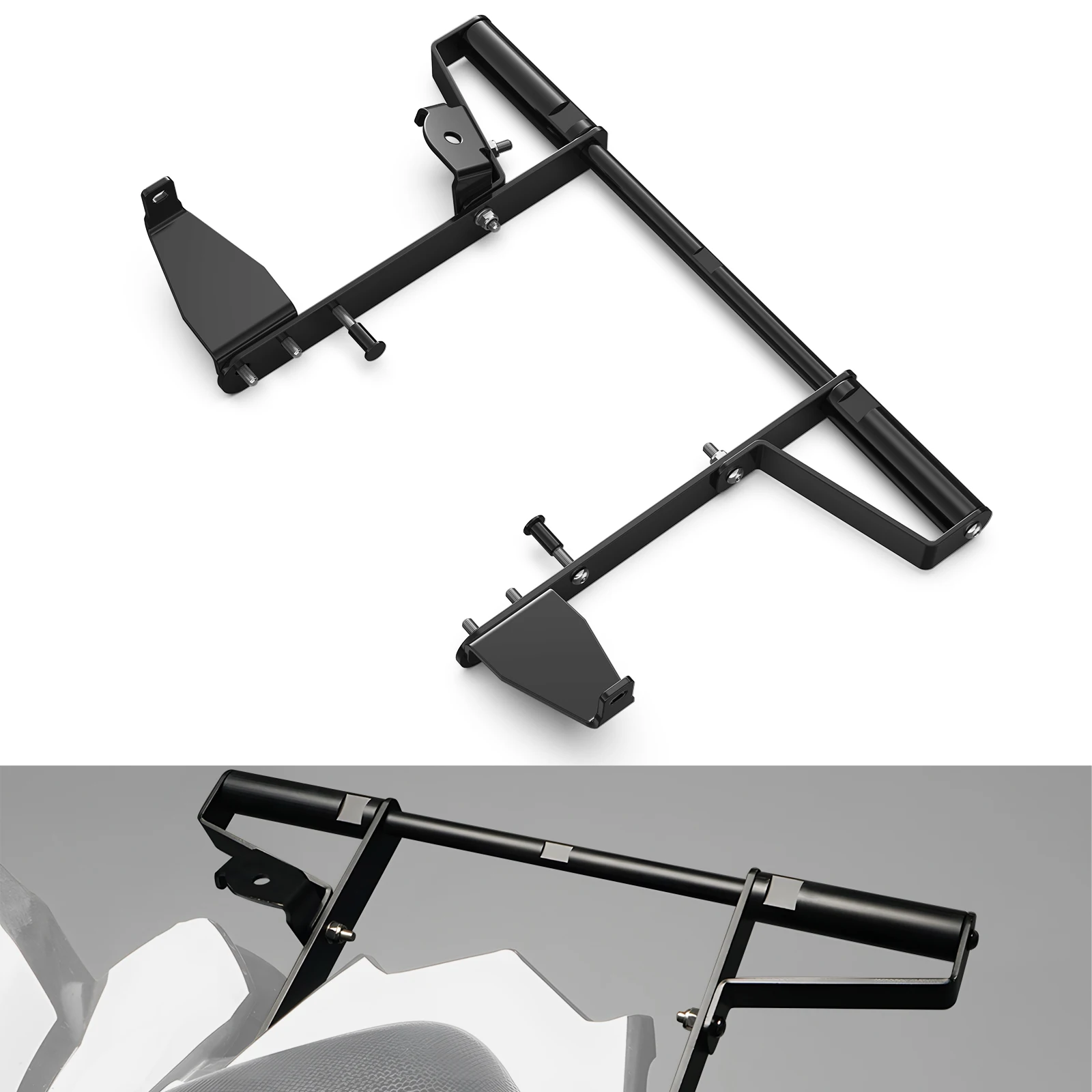 

NICECNC Raptor 700 Rear Grab Bar for Yamaha Raptor 700R 2006-2024 Aircraft Grade Aluminum+Stainless Steel ATV Rear Luggage Rack