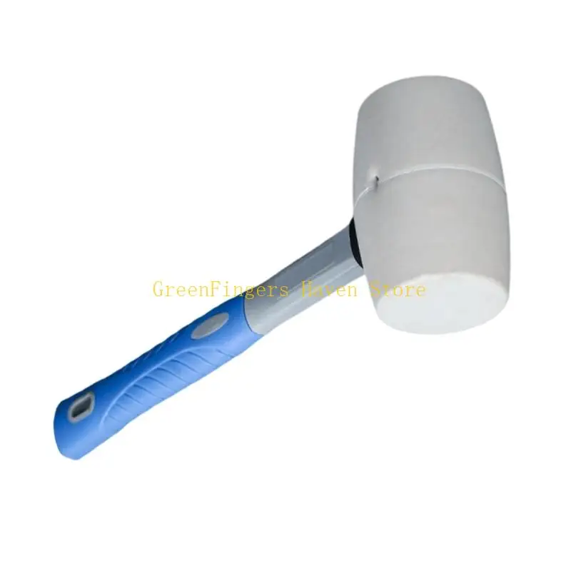 F68D AntiSlip Installation Rubber Hammer For Wood Floors And Ceramic Tiles Durability Rubber Mallets Tool For Wood Floors