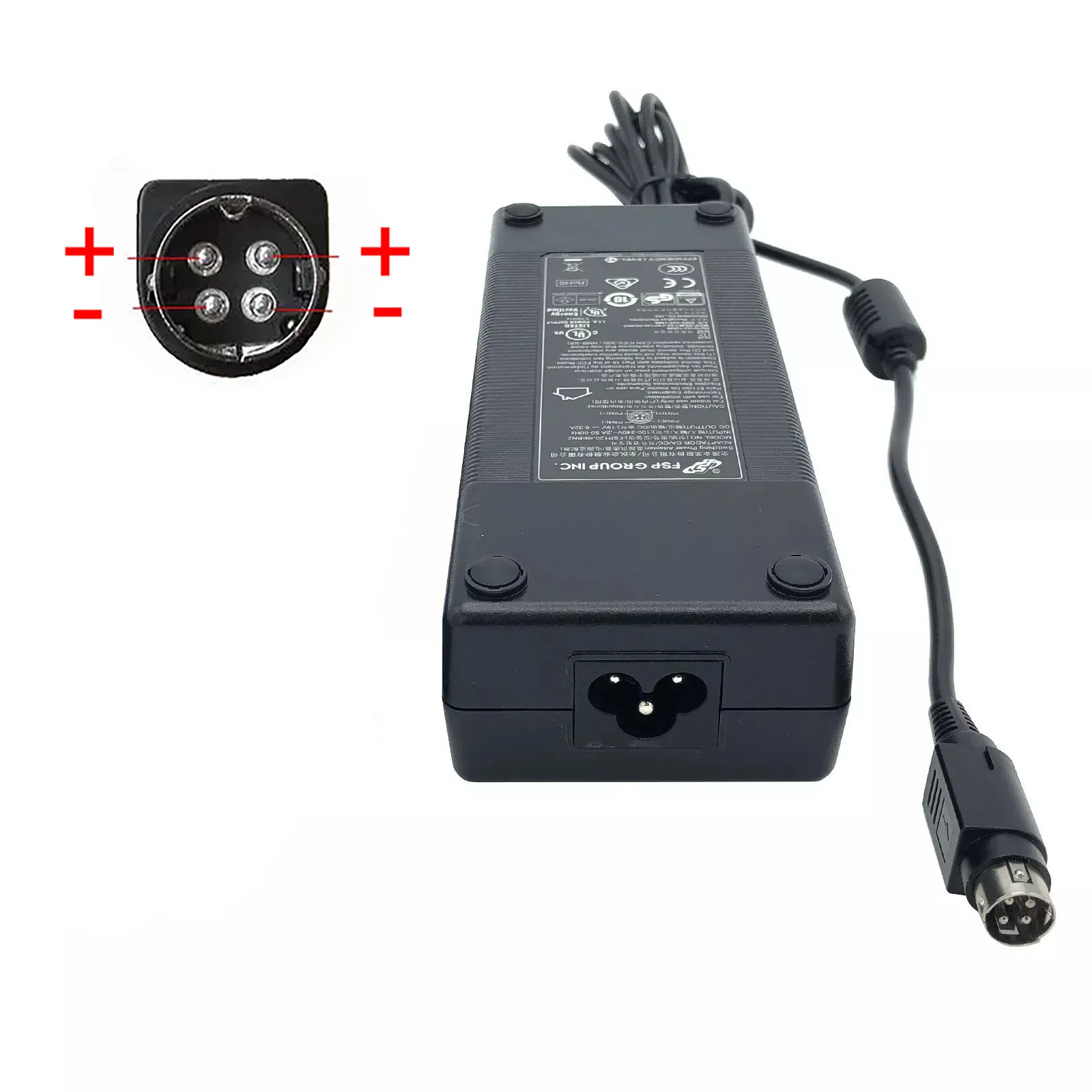 

Genuine FSP120-AAB FSP120-AAA 19V 6.32A 120W 4PIN Switching Power Adapter for Thecus N4200ECO N4200 PRO MPC-424 Power Supply