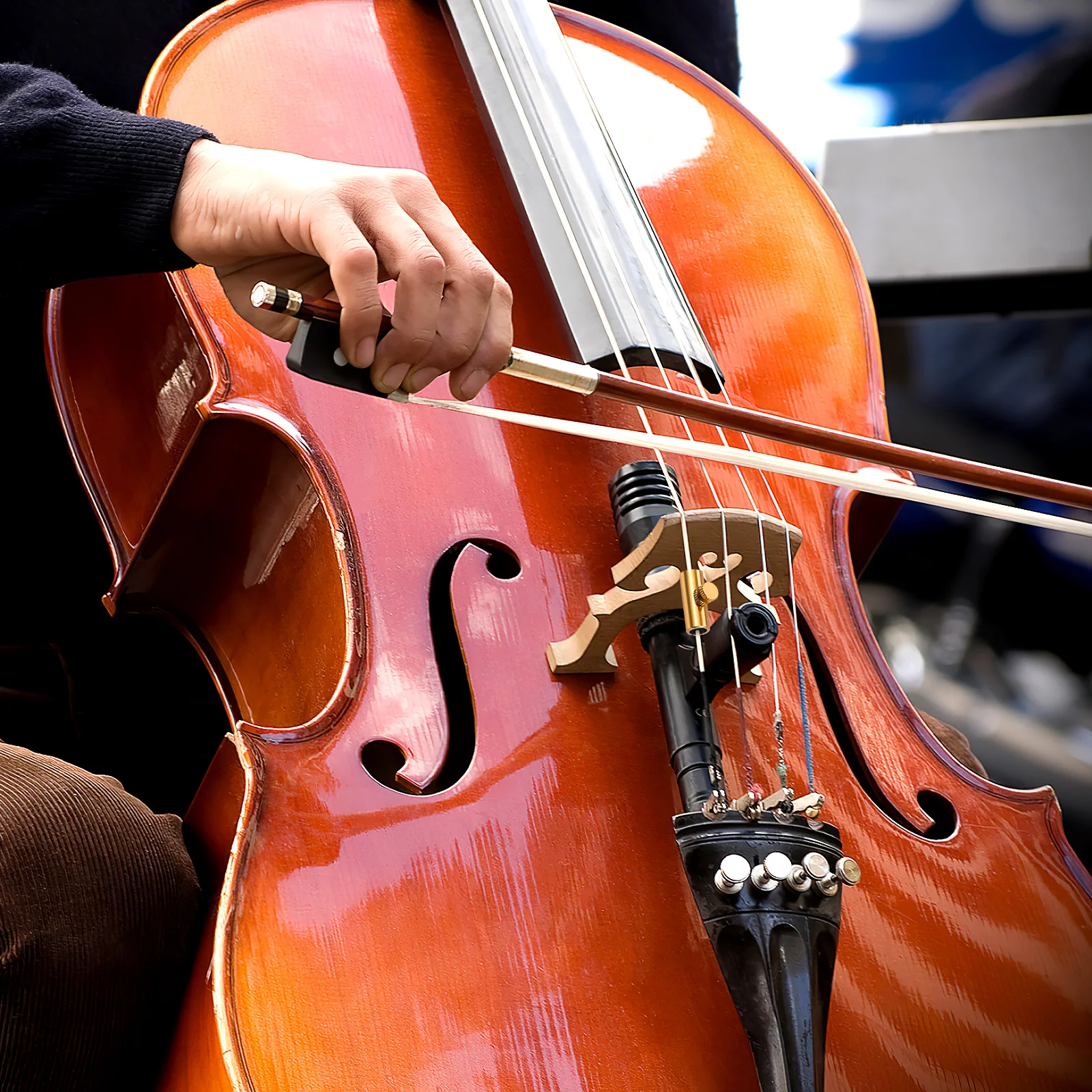 

1pcs Cello Wolf Tone Golden Adjustable Wolf Suppressor For Cello Instrument Metal Tuning Dampener Ba33