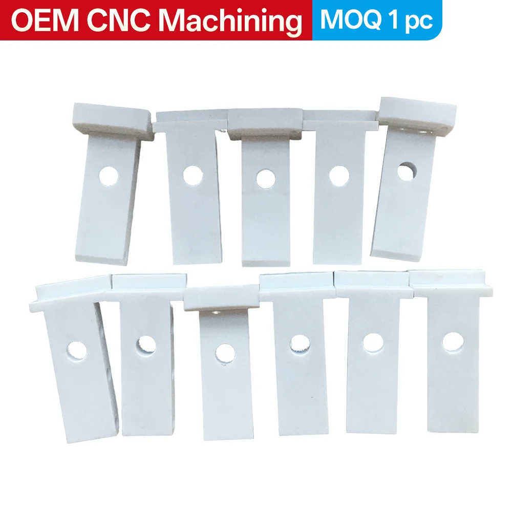 Custom Engineering Plastic Parts CNC Machining Turning Milling Polymer Non-metallic Materials Ultra-Tough Resin 3d printing