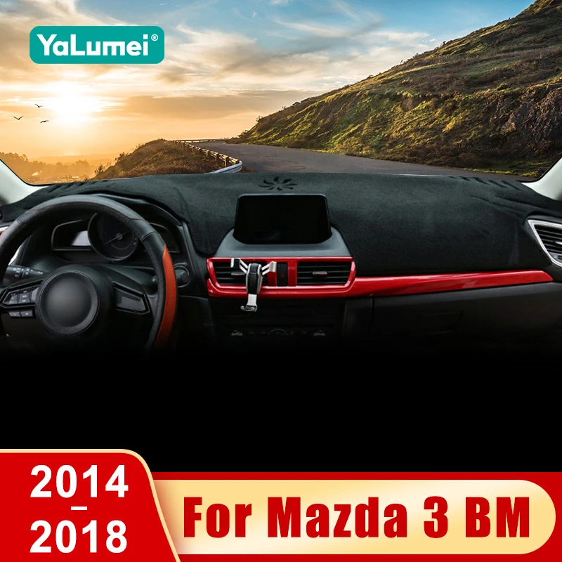 

For Mazda 3 BM BN Axela 2014 2015 2016 2017 2018 Car Dashboard Sun Shade Cover Instrument Desk Non-slip Pad Accessories