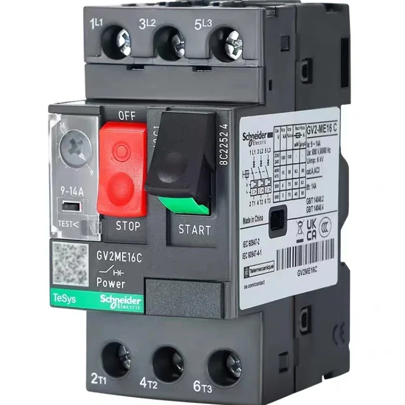 

Schneider Motor Circuit Breaker Switch Button GV2ME01C/02C/03C/04C/05C/06C/07C/08C/10C/14C/16C/20C/21C/22C/32C