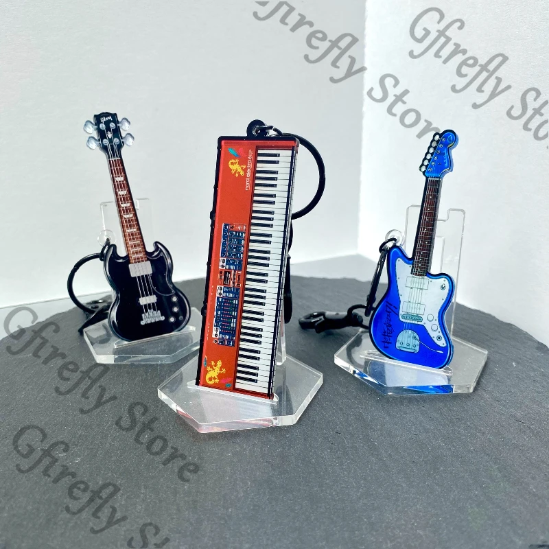 

Pendant GIRLS BAND CRY Bag Hanging Drop Decorate Keychain Acrylic Guitar Keyring Anime Decoration Widget Ambitus Gift