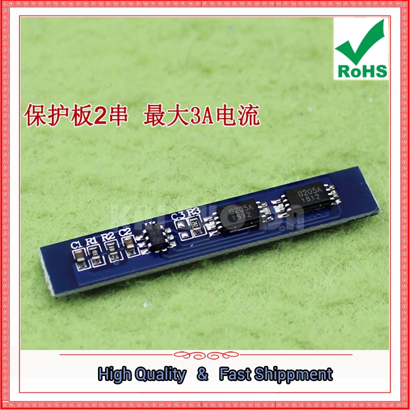 Protection Board 2 String 7.4V 8.4V Lithium Battery Protection Plate 3A Current anti-charge And Discharge Module