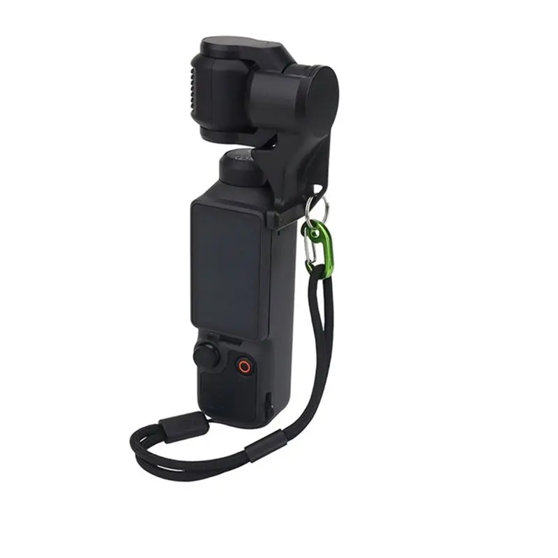 DT18 Gimbal Clip for DJI Pocket 4 Aluminum Alloy Anti-Loss Hook Backpack Buckle Mount Green