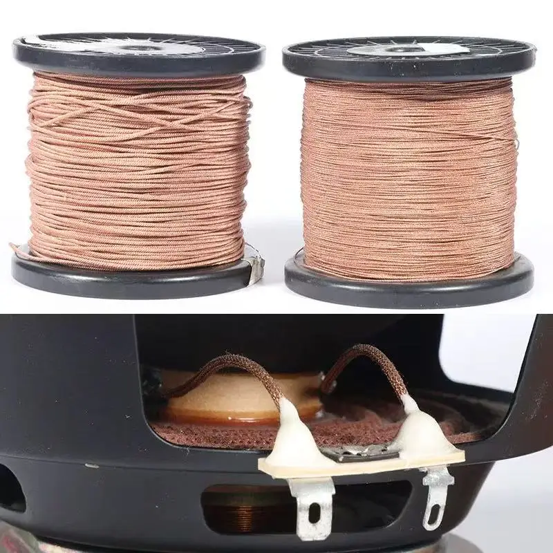 High Quality Speaker Lead Speaker Repair Parts 5 to 48 Strands Speaker Braided Wire Pure Copper One Meter Price