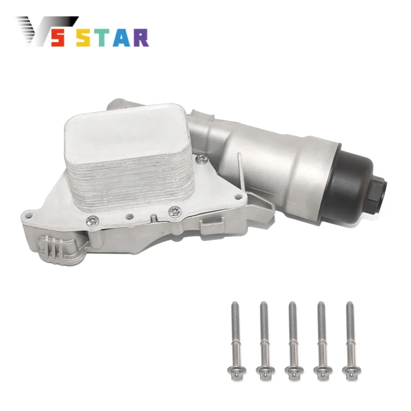 

Oil Cooler Filter Housing Assembly For 2017-2020 Mini Cooper Countryman L3 1.5L L4 2.0L DOHC 2018-2019 BMW X2 L4 2.0L DOHC F39 Series