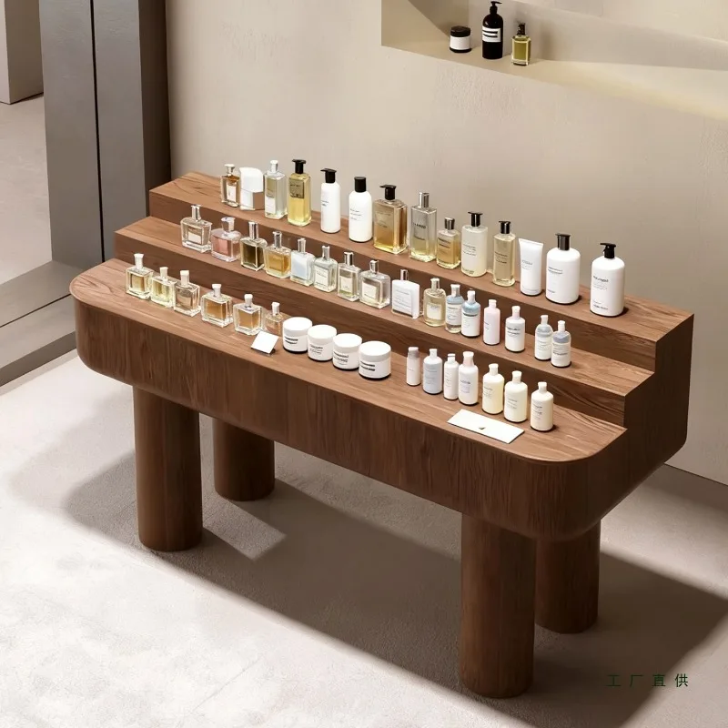 Nakajima display table, flowing water table, essential oil aromatherapy and fragrance table, skin care and makeup accessories.