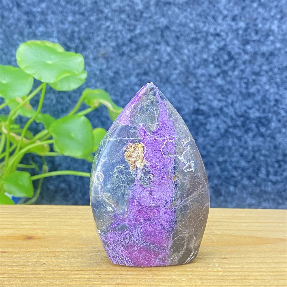 Natural Rare Noble Arthur Lantis Amethyst Crystal Ornament  Hand Polished Torch  Home Decoration  Holiday Gift