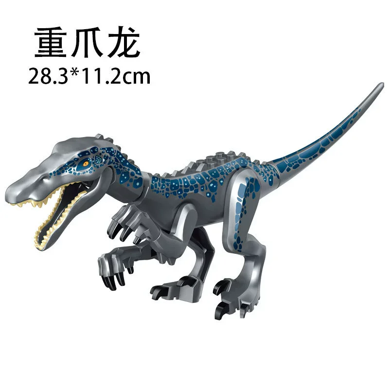 Simulierte Dinosaurier-Welt Velociraptor Raptor Bausteine Tyrannosaurus zum Zusammenbauen