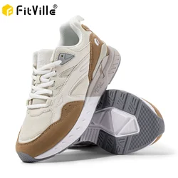 FitVille Women's Widened Training Shoes Lightweight Walking Running Shoes Women Breathable Sports Shoes for Plantar Fasciitis
