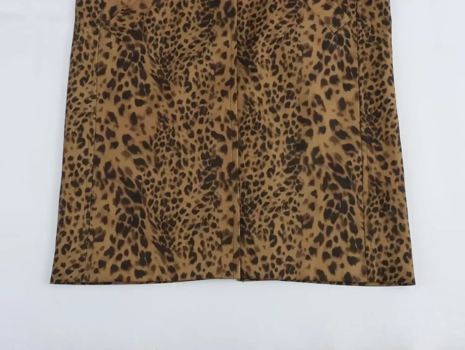 Nueva moda para mujer, abrigo cortavientos a rayas con estampado Animal y bolsillo lateral holgado, abrigo Retro de manga larga con botones, Top elegante para mujer