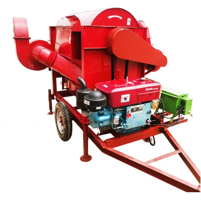 Small Wheat Threshing Machine Rice Thresher Pedal Wheat Thresher
