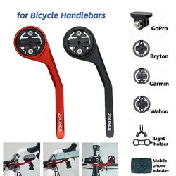 ZRACE Bicycle Computer Camera Mount Holder Out front bike Mount from bike mount for iGPSPORT Garmin Bryton Wahoo Gopro