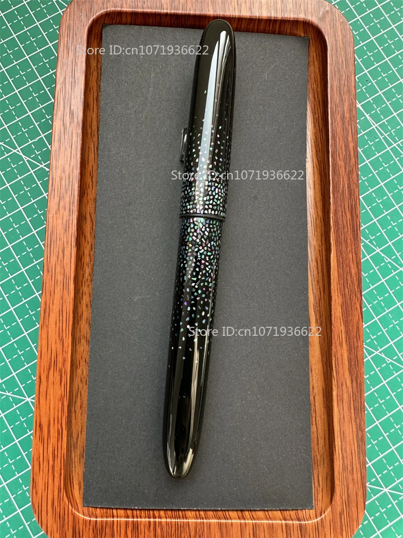 Raden No Nib Set ورنيش نحت أم اللؤلؤ قلم حبر برميل للبلاتين 3776/الطيار 912/74/743/حار 21K/بحار 14K