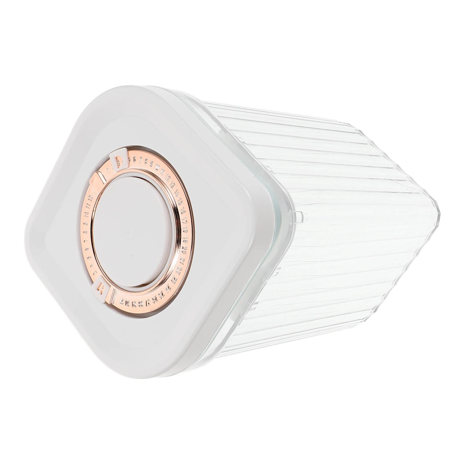 

800Ml Airtight Square Milk Powder Container Clear Plastic Baby Formula Storage Box Lid For Travel Rice Coffee Tea