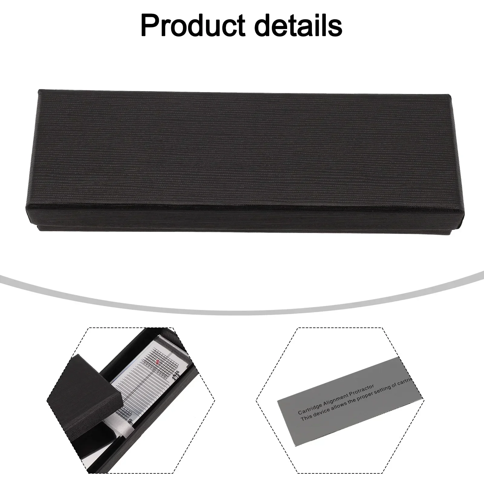 Professional Cartridge Alignment Tool  Mirror with Printed Directions  Eliminate Tracking Errors  Optimal Sound Quality