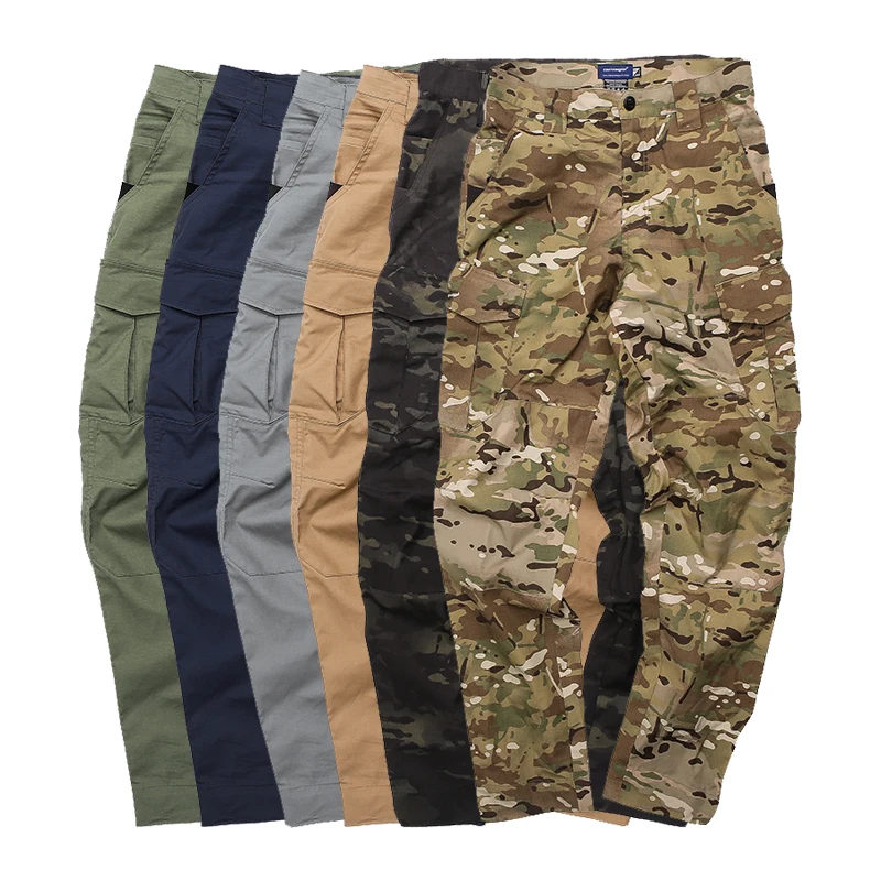 Emersongear Blue Label Taktyczne spodnie bojowe Męskie spodnie Cargo Ergonomiczny krój Długie Outdoor Airsoft Training Piesze wycieczki Sporty — zdjęcie 3