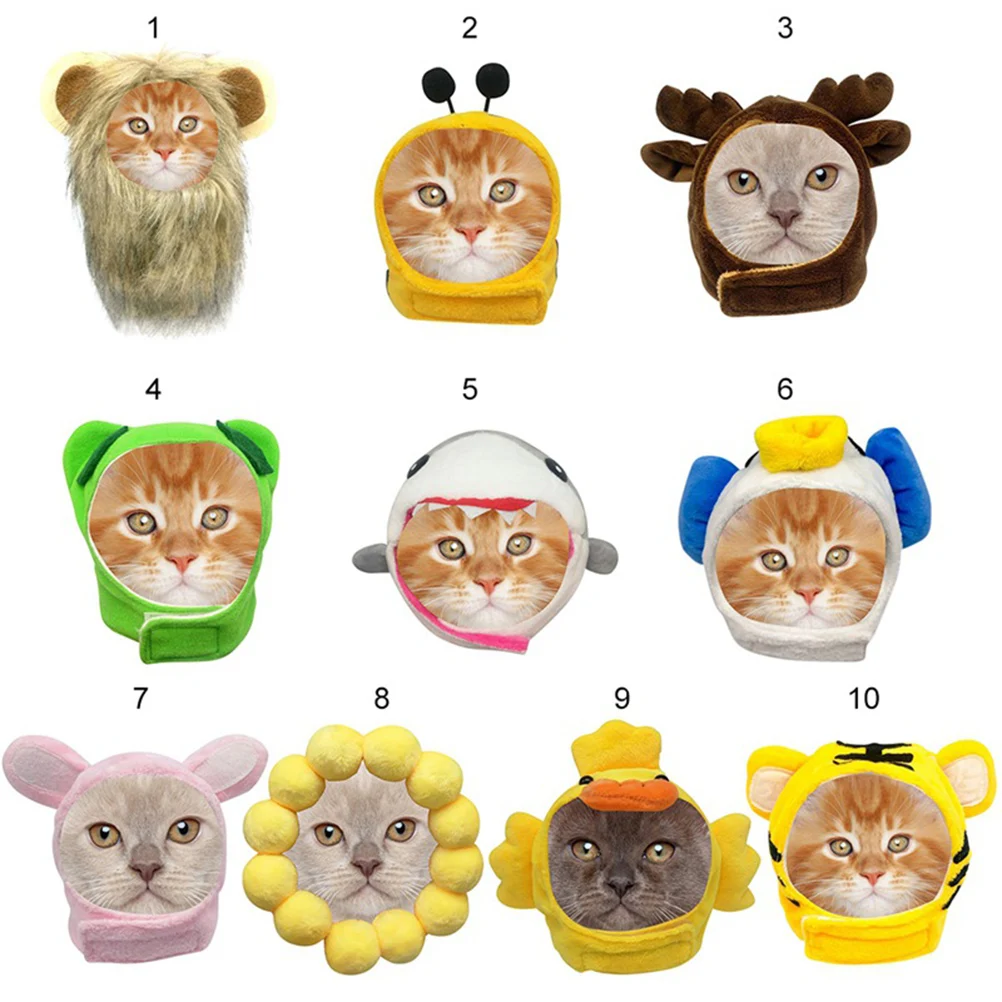 

Cat Cap Cat Cosplay Hat Pet Hat Pet Cosplay Hat Pet Headgear