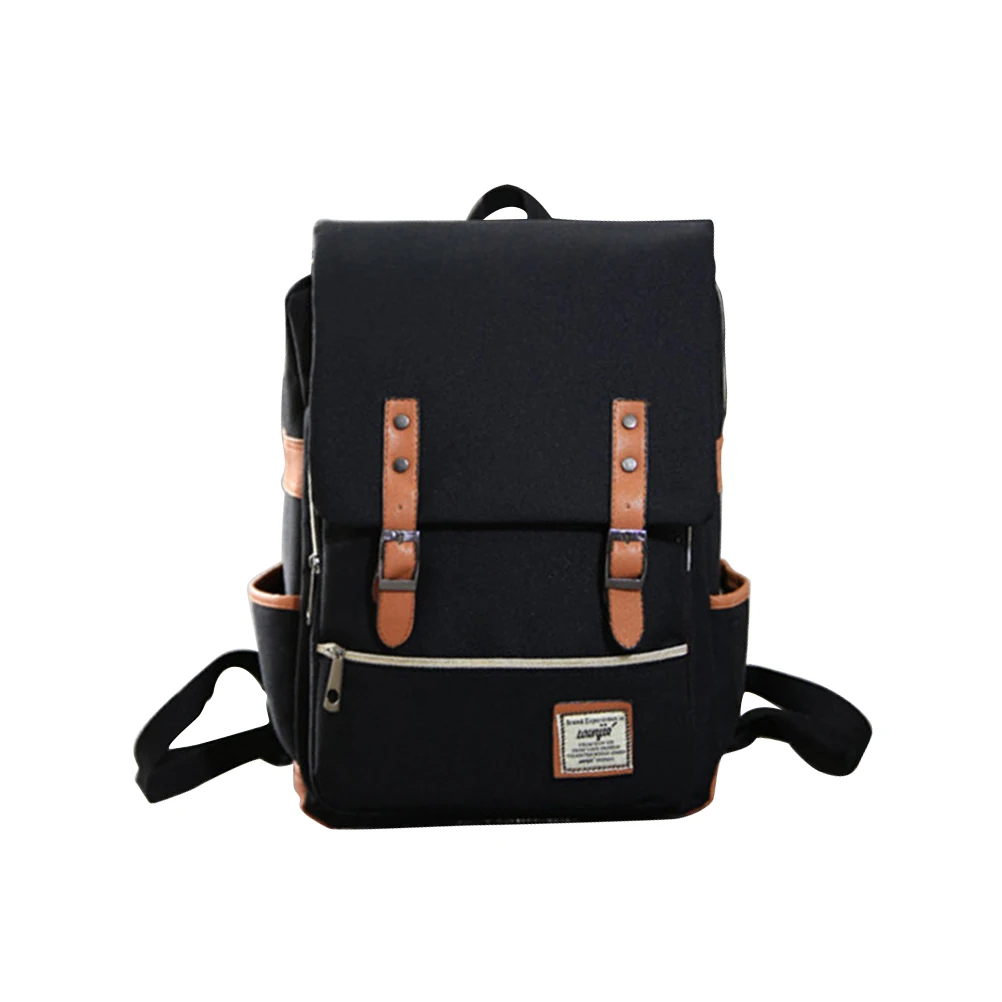 

Travel Backpack Large Capacity Canvas Backpacks for Men Women Hiking Camping Outdoor USB Adjustable Straps Zippered Design