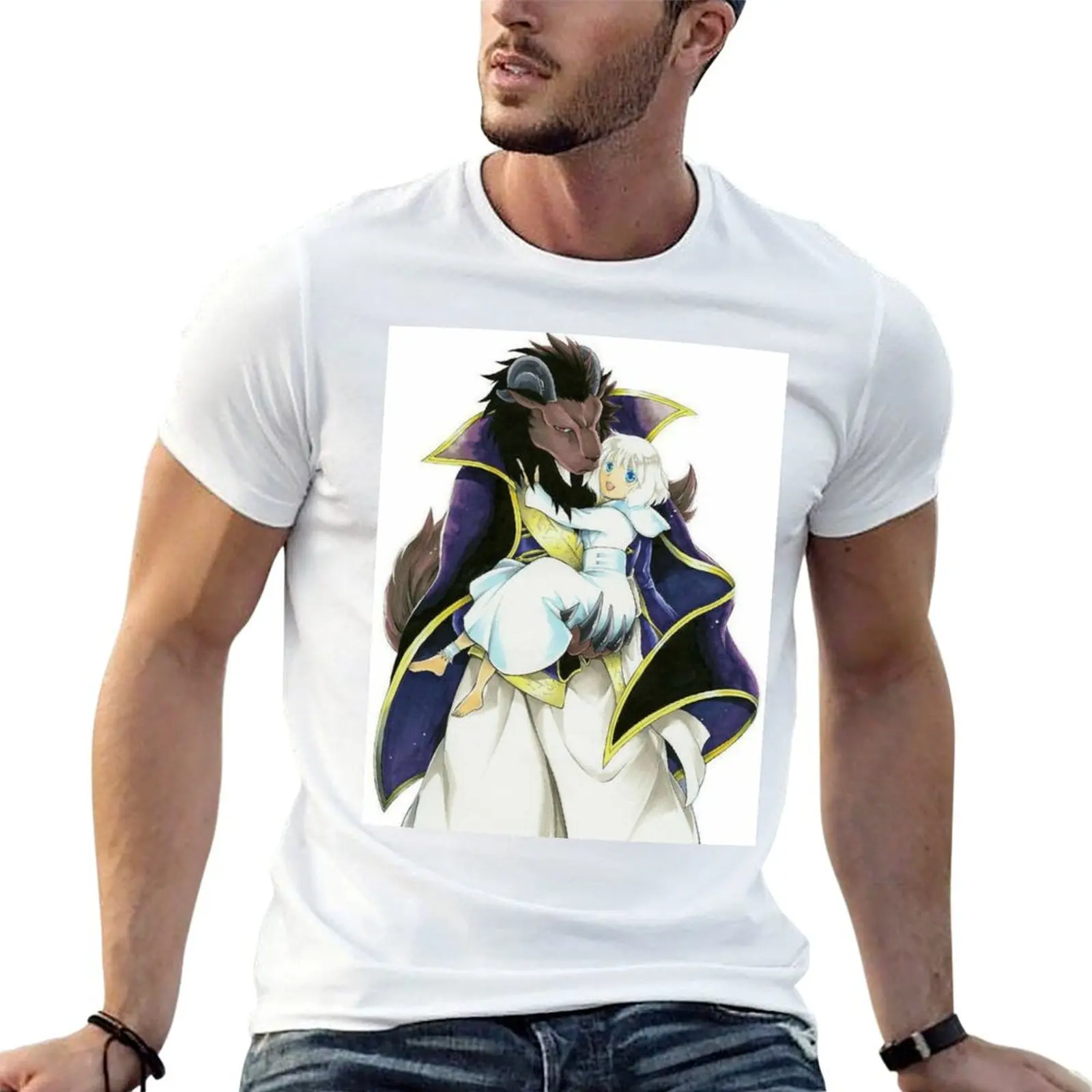 Camiseta de la princesa sacrificial y el rey de las bestias, camiseta para hombre, camisetas para hombre, camiseta divertida de algodón