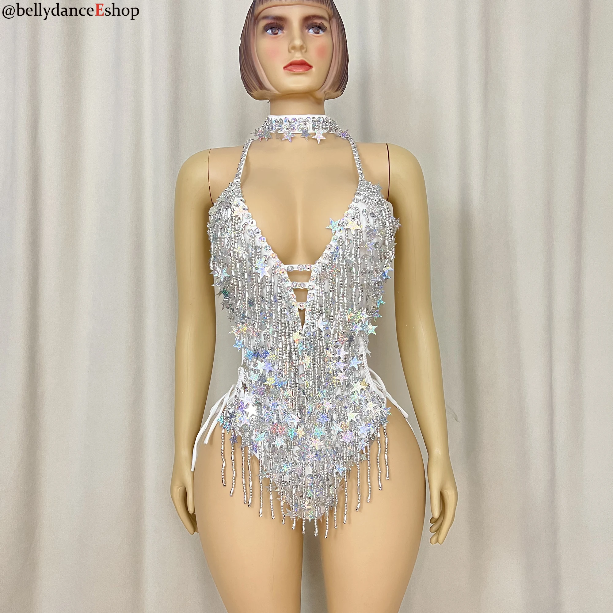 성인 여성 섹시한 레오타드 댄스 코스튬, 바디콘 롬퍼, 무대 공연 바디수트, 비즈 스팽글, 삼바 공연 의상, 신제품