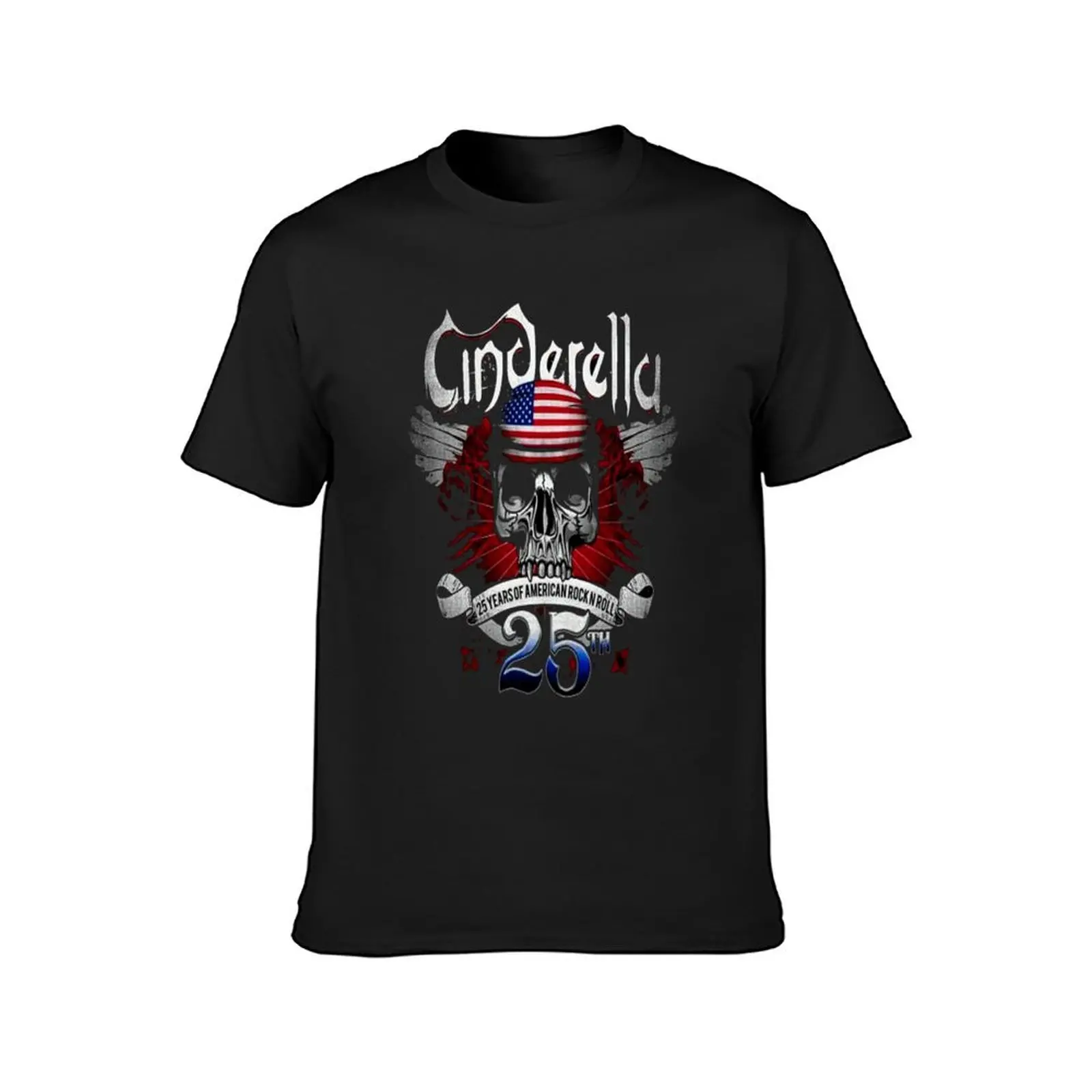 cinderella band new best logo T-Shirt tees Blouse summer top t shirt men