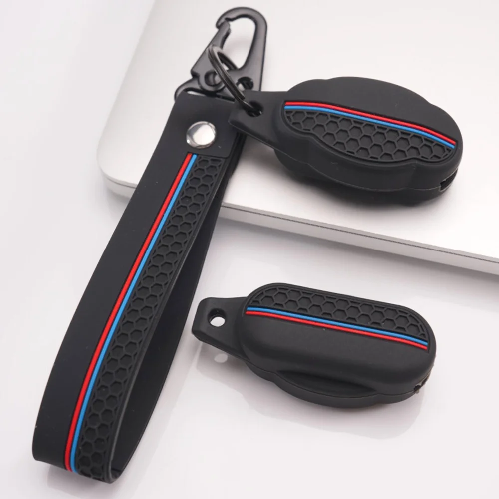 Key Fob Case With Keychain For Zontes 368G 368D 368E 368M 368K 350D 350E 350K 150D 703F 703RR ZT310 Smooth Finish Perfect Fit