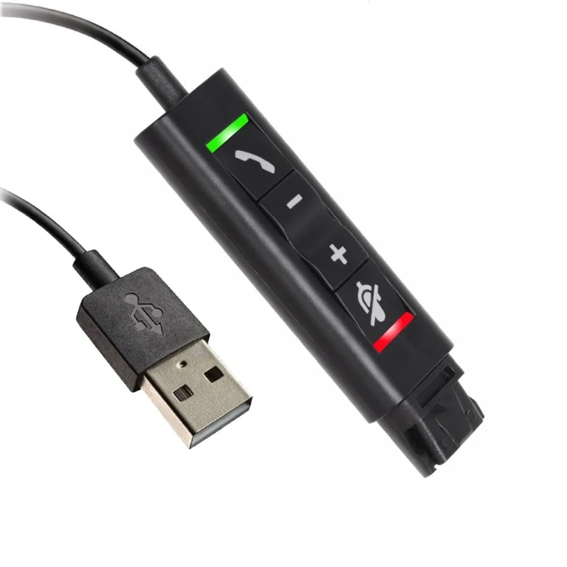 

Быстроразъемный разъем USB с регулятором громкости ENC с шумоподавлением E65C