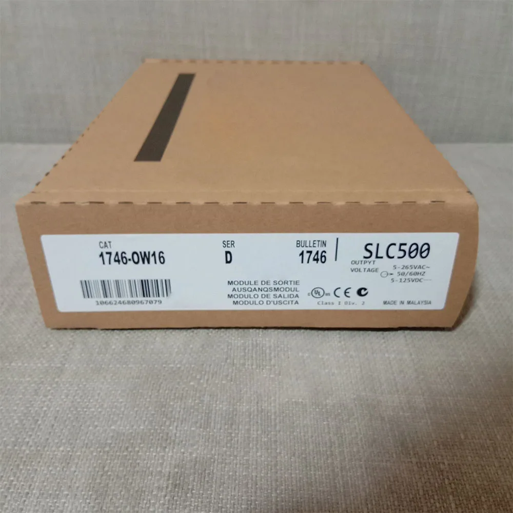 Brand new original 1746-OW16 SLC500 Ser D PLC Output Module