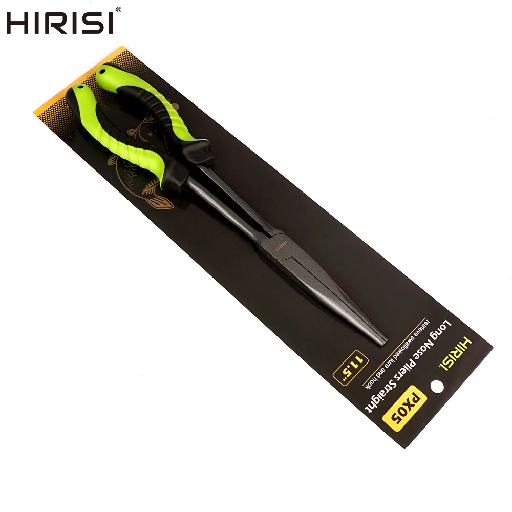 

Рыболовные плоскогубцы Hirisi, длинный носовой крючок для удаления углеродистой стали, морская вода PX05, аксессуары для рыбалки