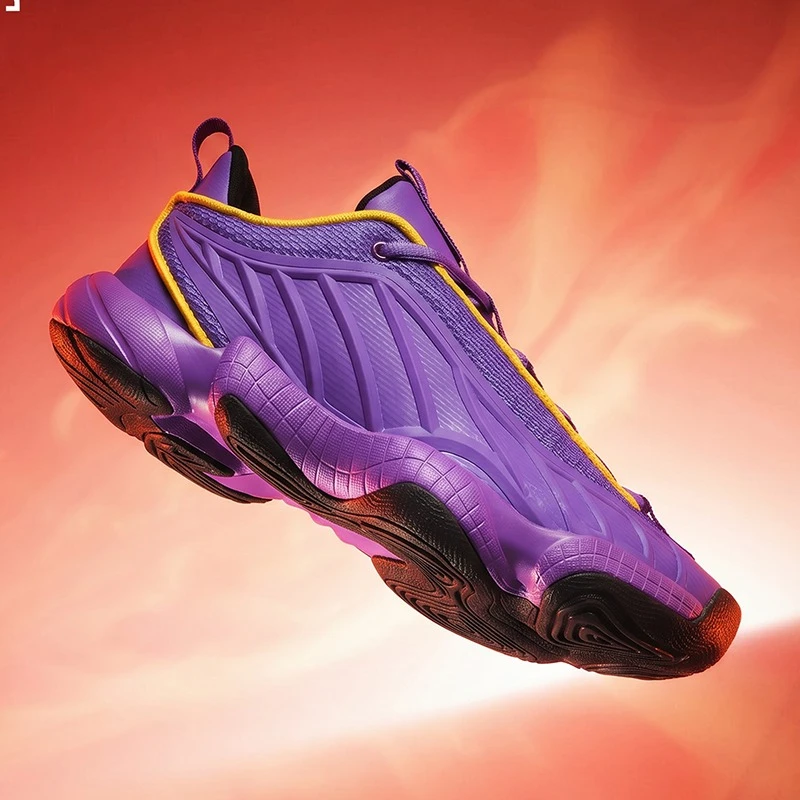 

Professional Men Basketball Shoes Shock-Absorbant Basketball Sneakers Non Slip Basketball Sneakers Comfortable Outdoor Sneakers