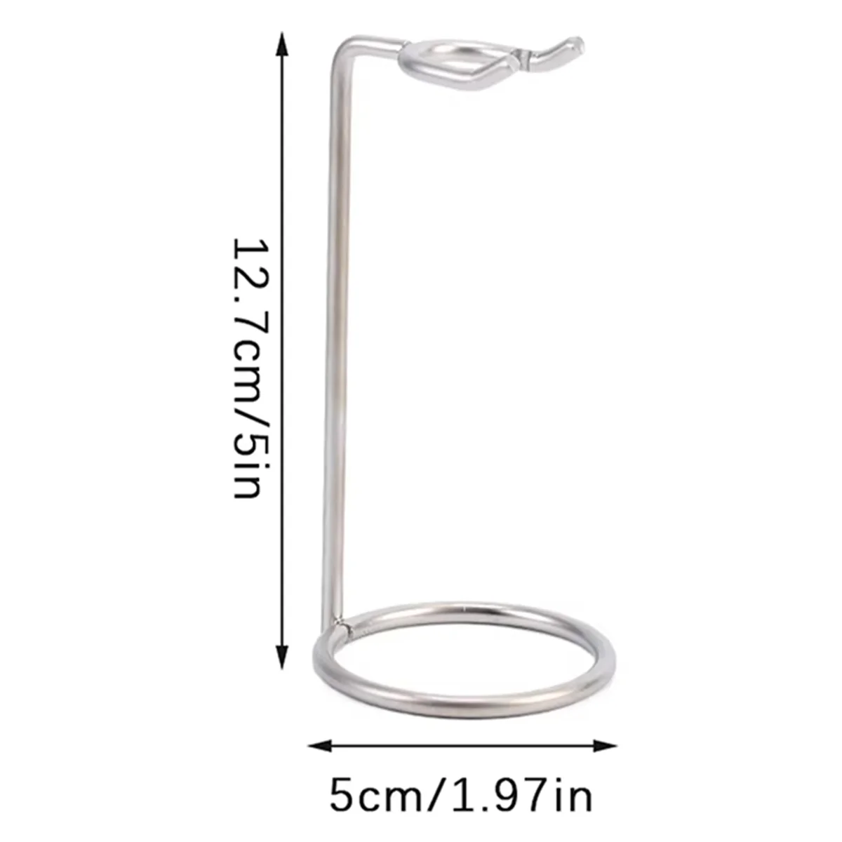 ABXHH 男性メタルアートシェービングブラシスタンドかみそりベースクロームシルバーシェービングかみそりひげクリーンシェーバーキットカートリッジ簡単にキャリー