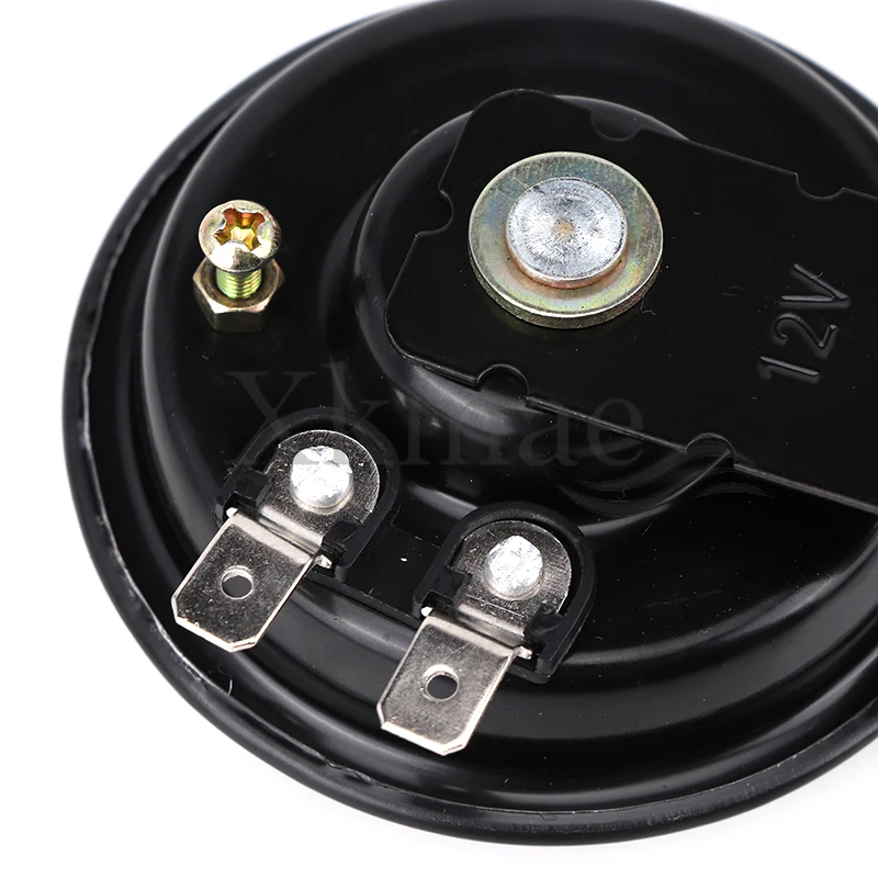 Motorcycle universal 12V 24V 48V 60V waterproof round loud horn speaker suitable for scooter off-road vehicle ATV - Image 3