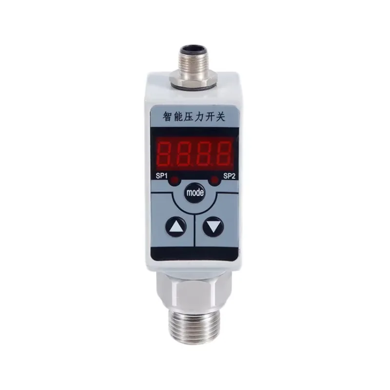 Factory OEM Digital Pressure Sensor Transmitter Adjustable Hydraulic Pneumatic Alarm Electronic Pressure Switch Controller