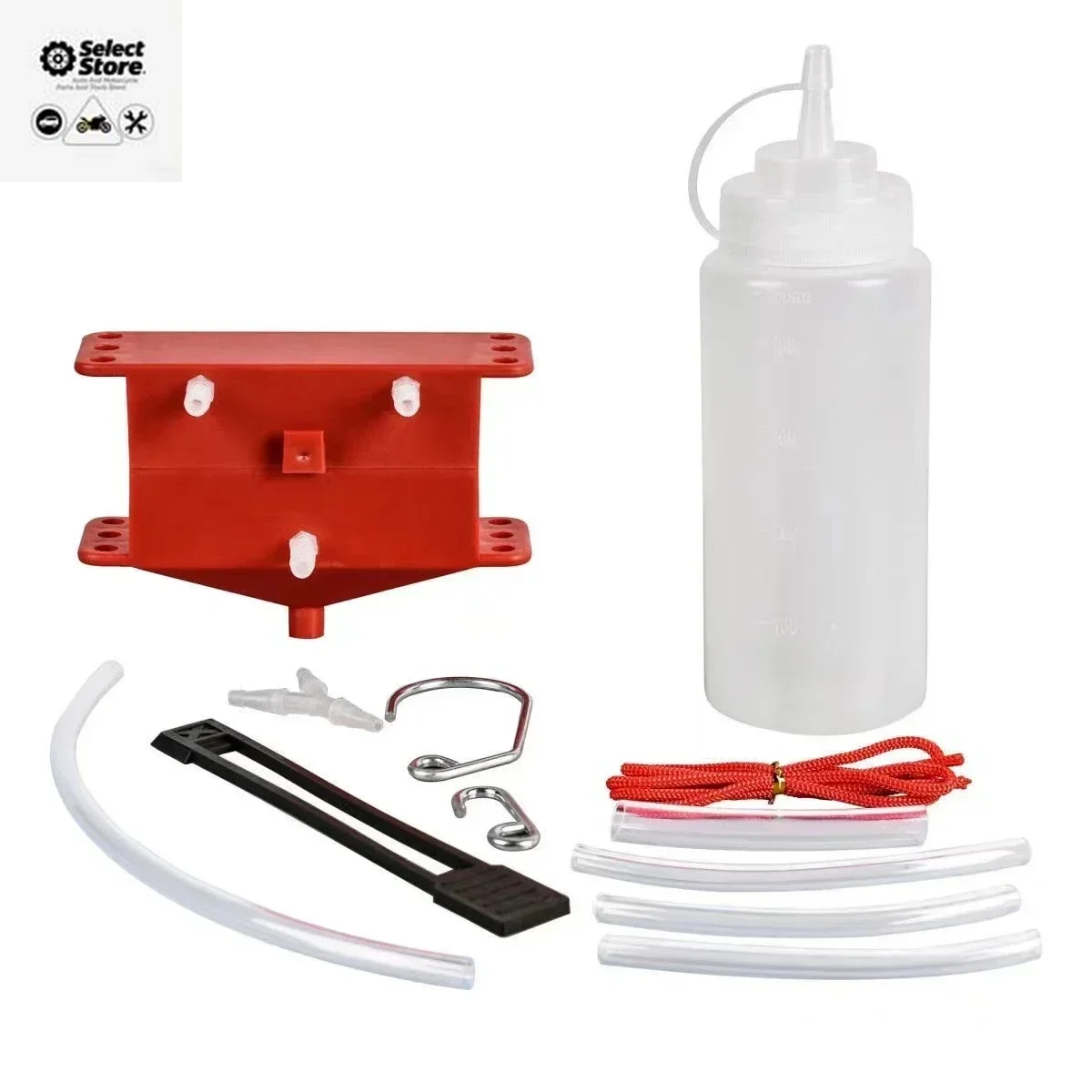 Motorcycle Chain Cleaning Machine Kit Brush Gear Cleaner Tool for Motorbike Chains Lube Device Lubricating Accessory