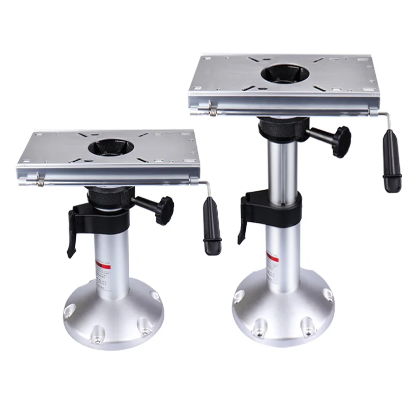 

Marine seat base Aluminum alloy heightened and thickened with slide rail Anti-corrosion rust Yacht accessories Marine hardware A