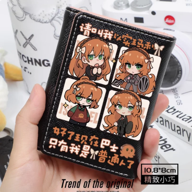 Anime Limbus Company Fashion Wallet PU Purse Card Holder Hasp Money Bag Cosplay Gift B1832
