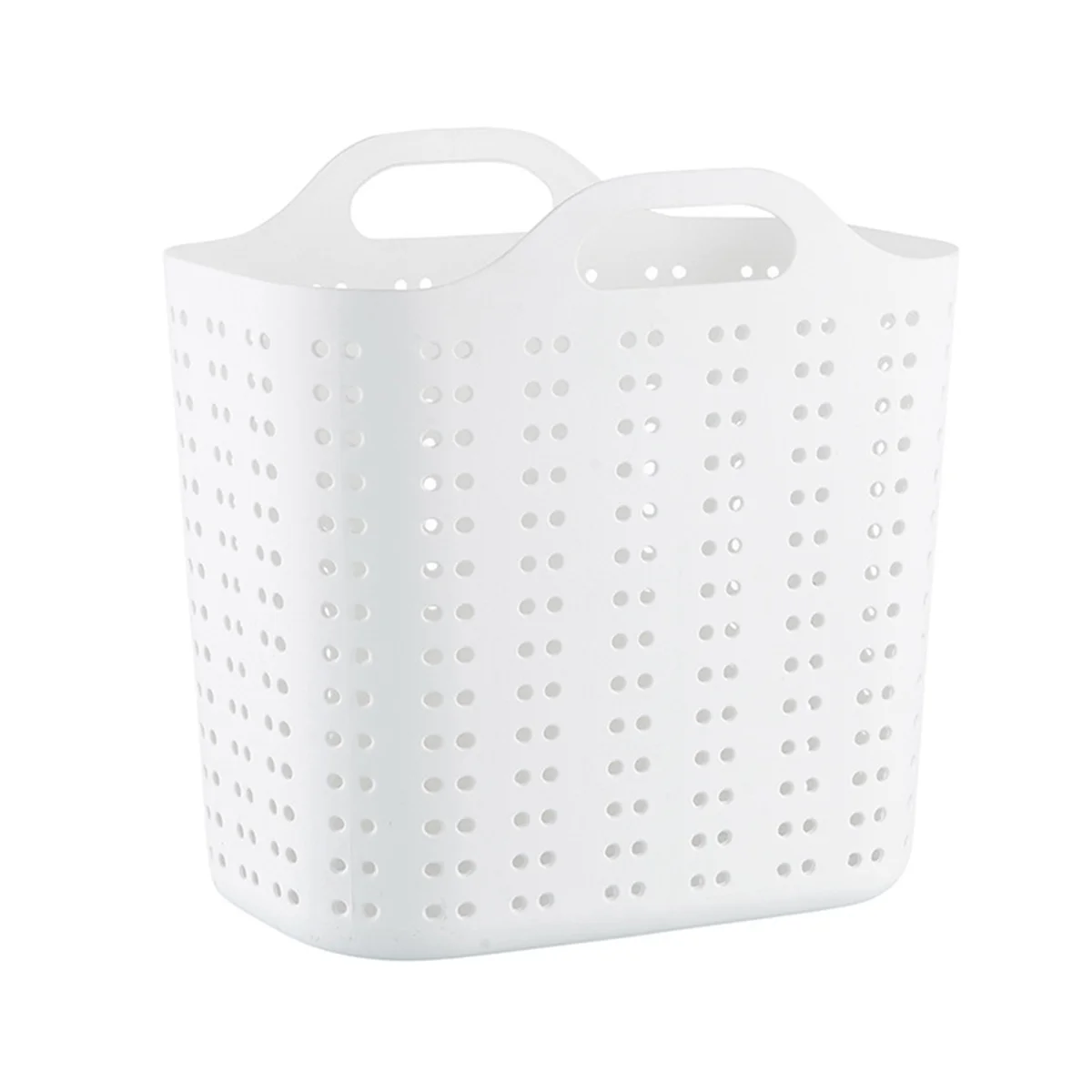 Storage Basket Portable Bathroom Dirty Clothes Basket Household Multifunctional Toy Snack Storage Basket Hollow