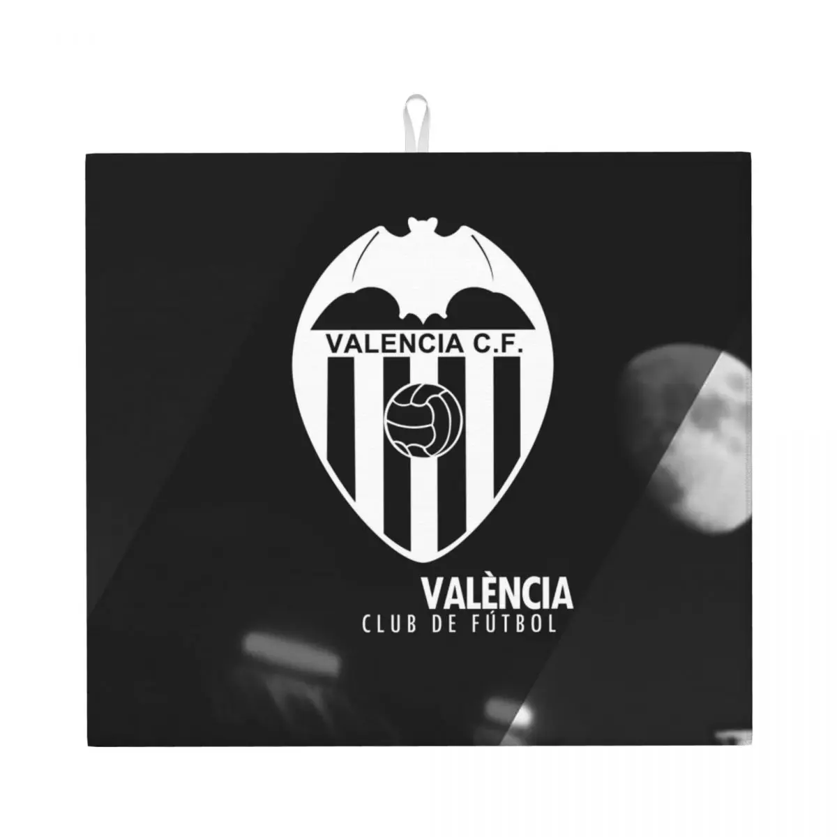 Tappetino per asciugatura Valencia FC per utensili da cucina per cucina tazza da caffè creativa in poliestere pad per asciugatura utensili da cucina