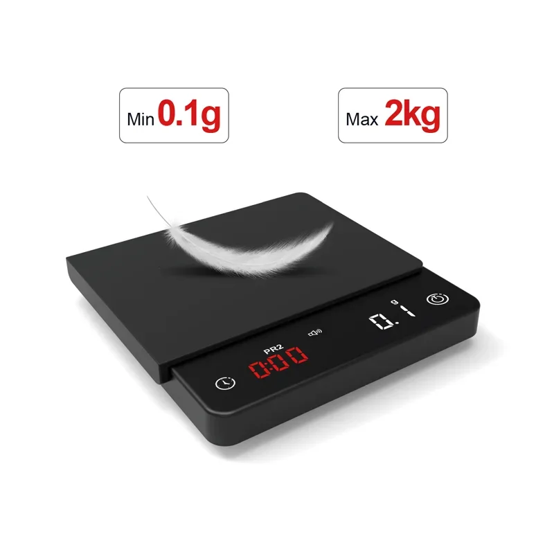 

Kitchen scale with timer