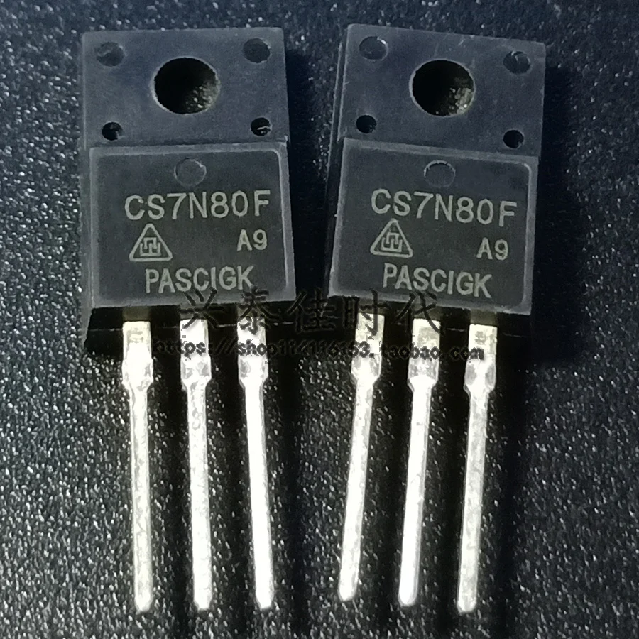 Original 4PCS/lot CS7N80F 7A/800V TO-220F