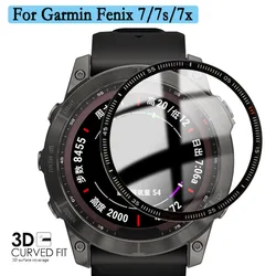 Garmin Fenix 7 7 7x 7s用のスマート3D保護フィルム,ソフトスクリーン,時計保護アクセサリー