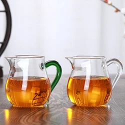 Heat Resistant Thickened Glass Reasonable Pot Kung Fu Tea Set With Explosion-proof Tea Dispenser Japanese Teapot and Cup Set Bar