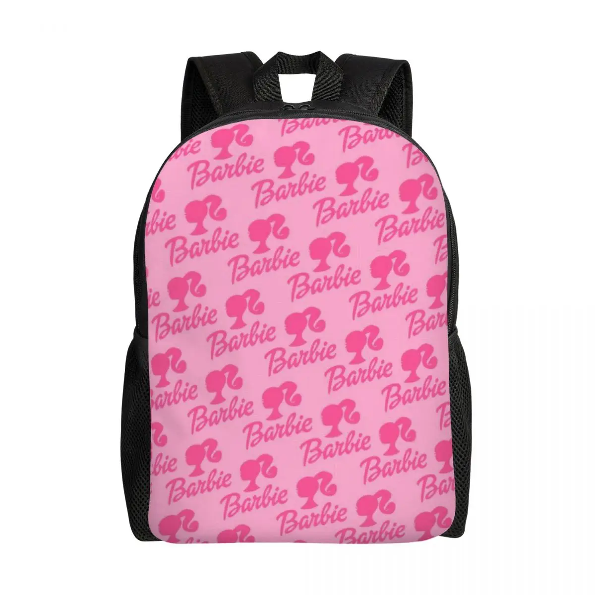 

Custom Barbie Laptop Backpack Women Men Casual Bookbag for School College Students Disney Bags