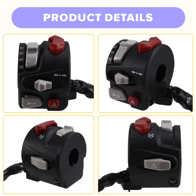 

AB16-Atv Left Handle Switch For Segway Snarler At6 S/L 570 A04M52100001
