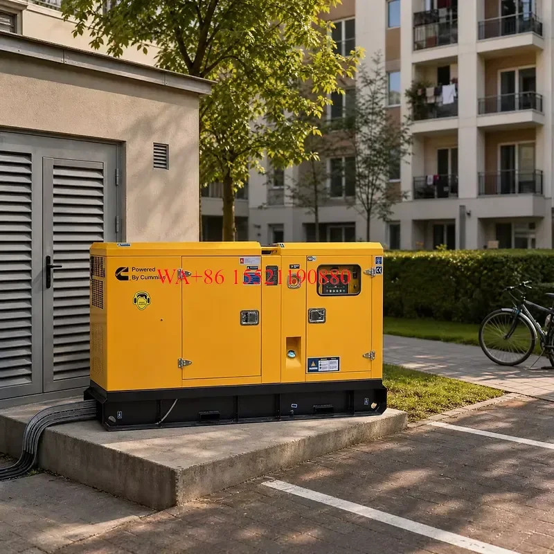 WMWMNU for Prime Power 100kva 80kw Silent Diesel Generator Powered By Cummins Engine 3 Phase 400/230V for Community ISO CE