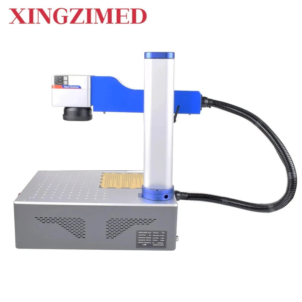 

XINGZIMED Raycus QS 30W 175*175mm Fiber Marking Machine BJJCZ Board 200*200mm Working Lens Ezcad2 Compatible Lightburn Source